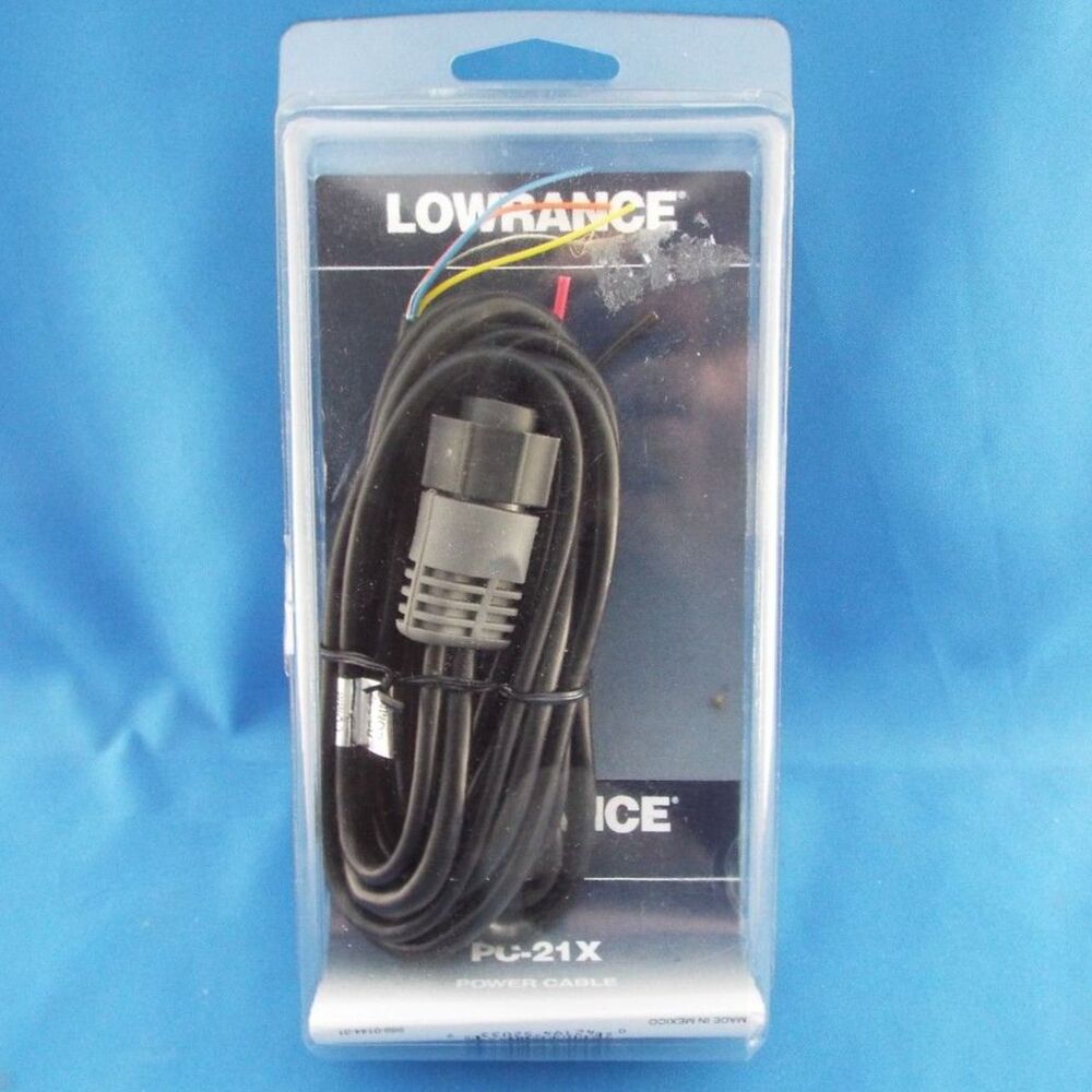 Lowrance PC-21X Power Cable - New Old Stock - Free Shipping